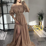 Amor - Egyrészes bérelhető boho kismamaruha