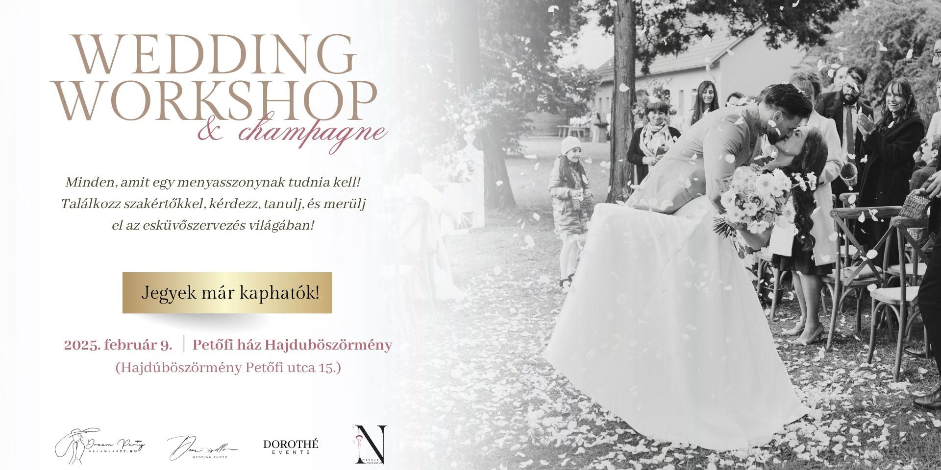 Wedding Workshop - Február 9-én Hajdúböszörményben